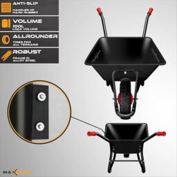 Image du fabricant 6 du MAXCRAFT Brouette Chantier 250kg