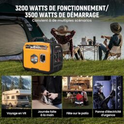 Image du fabricant 6 du maXpeedingrods Générateur Silencieux 3500W