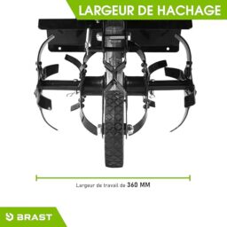 Image du fabricant 6 du Motobineuse BRAST thermique 176ccm