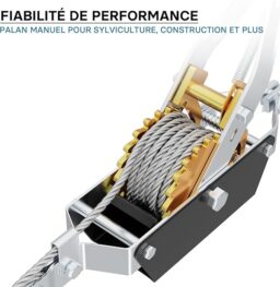 Image du fabricant 6 du Palan manuel câble Wiltec