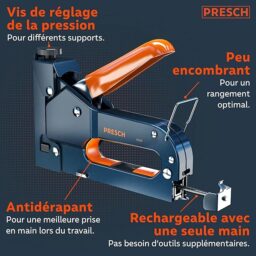 Image du fabricant 6 du Presch Agrafeuse murale manuelle