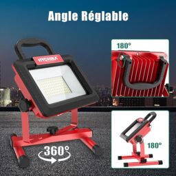 Image du fabricant 6 du Projecteur Chantier LED HYCHIKA 100W