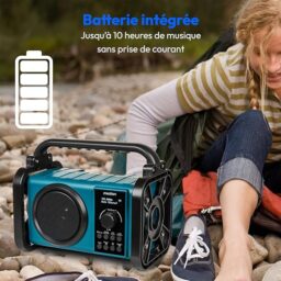 Image du fabricant 6 du Radio chantier MEDION E66877 bleu