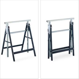 Image du fabricant 6 du Relaxdays Tréteaux pliables bleus