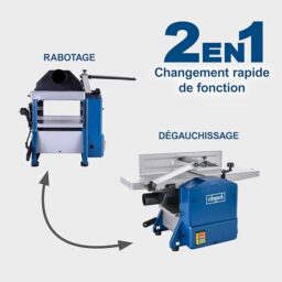 Image du fabricant 6 du Scheppach Raboteuse HMS850 compacte