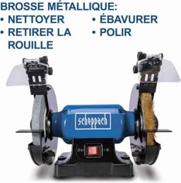Image du fabricant 6 du Scheppach Touret Mixte SM200LB