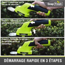 Image du fabricant 6 du SnapFresh Cisaille à Gazon Mini