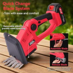 Image du fabricant 6 du Taille-haie sans Fil Cisaille Electrique