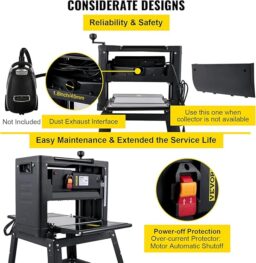 Image du fabricant 6 du VEVOR raboteuse bois électrique