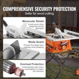 Image du fabricant 6 du VEVOR Scie circulaire de table