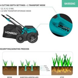 Image du fabricant 6 du VONROC Scarificateur 1500W compact