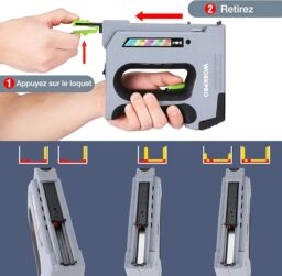 Image du fabricant 6 du WORKPRO Agrafeuse sans Fil 3,6V