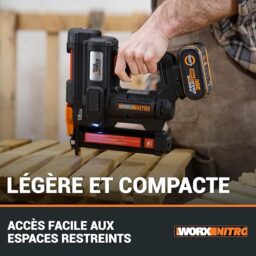 Image du fabricant 6 du WORX Agrafeuse Sans Fil 20V WX844.9