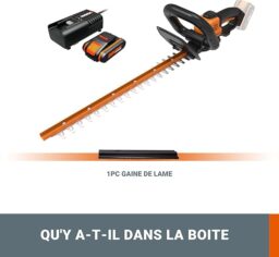 Image du fabricant 6 du WORX Taille-haies sans fil 20V