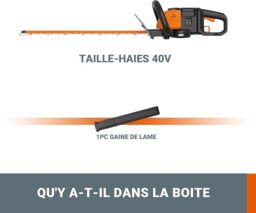 Image du fabricant 6 du WORX Taille-Haies sans Fil 40V WG284E.9