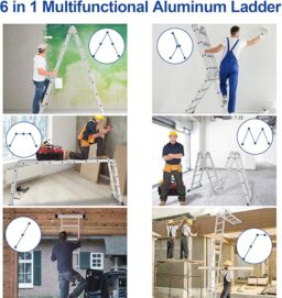 Image du fabricant 6 du Yakimz Échelle multifonction pliable