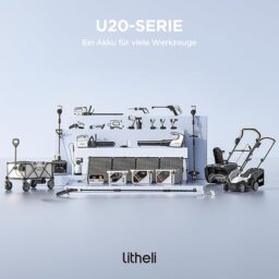 Image du fabricant 7 du Litheli Tondeuse à Gazon 37cm