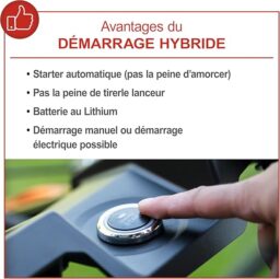 Image du fabricant 7 du Scheppach Tondeuse Gazon Hybride