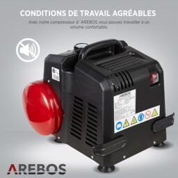 Image du fabricant 7 du Arebos compresseur d'air 6L 1200W