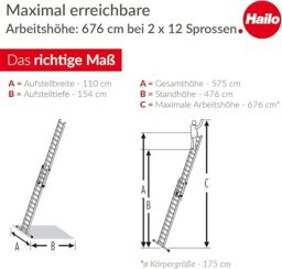 Image du fabricant 7 du Echelle coulissante Hailo ProfiStep