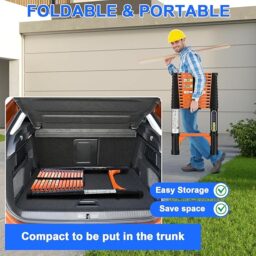 Image du fabricant 7 du Échelle télescopique 4,4m antidérapante