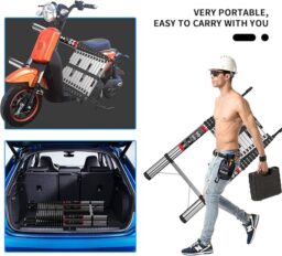 Image du fabricant 7 du Échelle télescopique acier inox