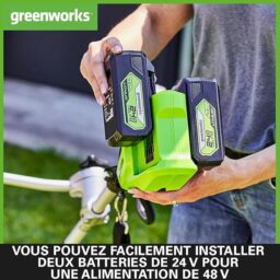 Image du fabricant 7 du Greenworks Coupe-bordure 2x24V