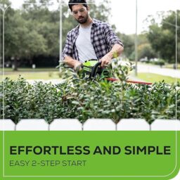 Image du fabricant 7 du Greenworks GD60HT66K2 taille-haie sans fil