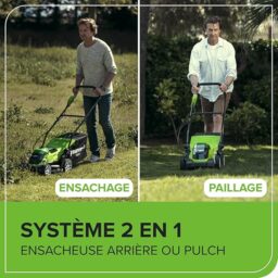Image du fabricant 7 du Greenworks Tondeuse à Gazon Sans Fil