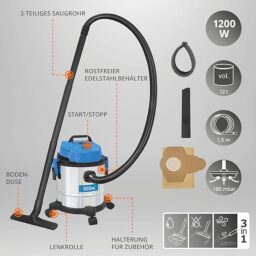 Image du fabricant 7 du Güde 12 L 17000 aspirateur sec humide