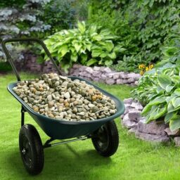 Image du fabricant 7 du GYMAX Brouette de Jardin verte