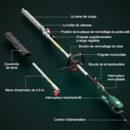 Image du fabricant 7 du HYCHIKA taille haie électrique