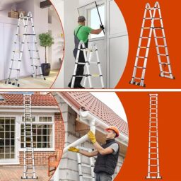 Image du fabricant 7 du Jiubiaz Échelle télescopique 5m