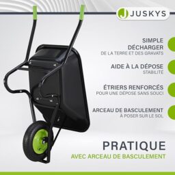 Image du fabricant 7 du Juskys brouette Garden métal