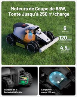 Image du fabricant 7 du MAMMOTION LUBA Mini robot tondeuse