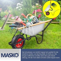 Image du fabricant 7 du MASKO® Brouette de Chantier robuste