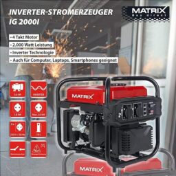 Image du fabricant 7 du Matrix IG 2000 groupe électrogène portable