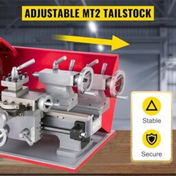 Image du fabricant 7 du Mini tour à métaux 600W compact
