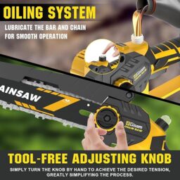 Image du fabricant 7 du Mini Tronçonneuse Brushless 1000w