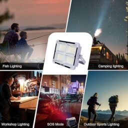 Image du fabricant 7 du Projecteur LED Rechargeable 150W Fosingut