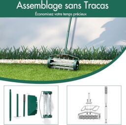 Image du fabricant 7 du RELAX4LIFE scarificateur gazon vert