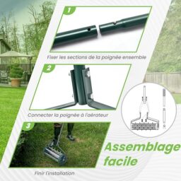 Image du fabricant 7 du Scarificateur manuel RELAX4LIFE vert
