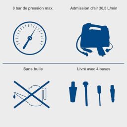 Image du fabricant 7 du Scheppach Airforce5 compresseur portatif