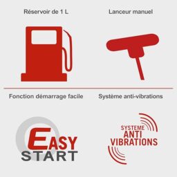 Image du fabricant 7 du Scheppach Débroussailleuse BCH5200PB