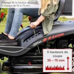 Image du fabricant 7 du Scheppach Tondeuse autoportée MR224-61