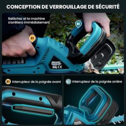 Image du fabricant 7 du Taille Haie Batterie TrimCut Pro