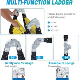Image du fabricant 7 du Tubiaz Escabeau Télescopique Pliable