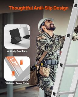 Image du fabricant 7 du VEVOR Échelle Pliante Multifonction