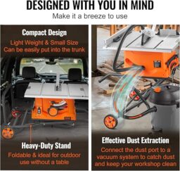 Image du fabricant 7 du VEVOR Scie circulaire de table