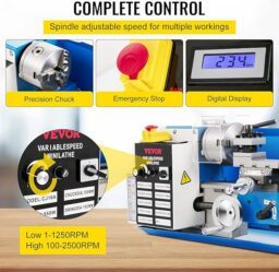 Image du fabricant 7 du VEVOR Tour à Métaux Mini